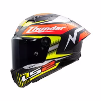 Шолом інтеграл LS2 FF805 Thunder C GP Aero Replica Black Matt