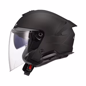 Шолом напівлицевик LS2 OF618 Verso 2 Solid Matt Black