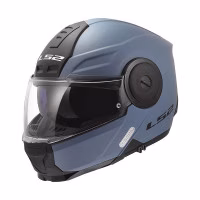 Шолом модуляр LS2 FF902 Scope 2 Solid Matt Misty Blue