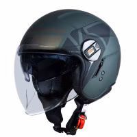 Шолом напівлицевик Origine Alpha V5 Army Green Matt