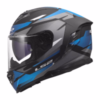 Шолом інтеграл LS2 FF818 Storm 3 Komai Matt Black Blue