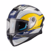Шолом інтеграл MT Targo S Outside C3 Gloss Blue Yellow