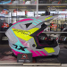Шолом кросовий NOX N634 Storm Gloss Nardo Grey Yellow Pink