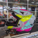 Шолом кросовий NOX N634 Storm Gloss Nardo Grey Yellow Pink