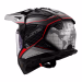 Шолом єндуро LS2 MX702 Pioneer 2 100TH Meridian Matt Black Light Grey Red
