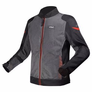 Текстильна мотокуртка LS2 Airy Evo Man Jacket Grey Black Red