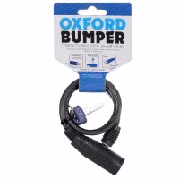Велосипедний протиугінний трос Oxford Bumper cable lock 6mm x 600mm