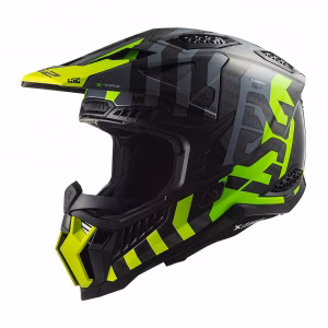 Шолом кросовий LS2 MX703 C X-FORCE BARRIER H-V Yellow Green