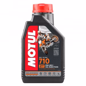 Мастило моторне 2Т Motul 710 2T 1L синтетика