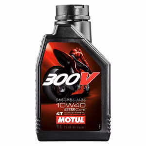 Мастило моторне 4Т Motul 300V Factory Line Road Racing 10W40 1L синтетика