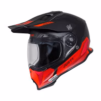 Шолом єндуро Just1 J14-F Elite Fluo Red Black