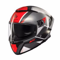 Шолом інтеграл MT Thunder 4 SV Freeway A5 Gloss Grey Red