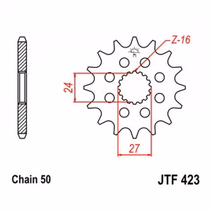 Зірка передня ведуча JT JTF423 Suzuki  Motorcycle