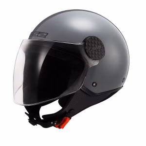 Шолом напівлицевик LS2 OF558 Sphere Lux 2 Solid Gloss Nardo Grey