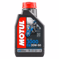 Мастило моторне 4Т Motul 3000 4T 20W50 1L мінеральне