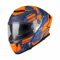 Шолом інтеграл MT Thunder 4 SV Lumex C24 Matt Blue Orange