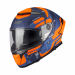 Шолом інтеграл MT Thunder 4 SV Lumex C24 Matt Blue Orange