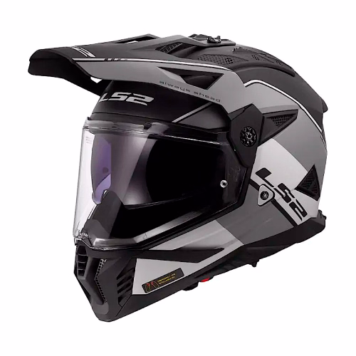 Шолом єндуро LS2 MX702 Pioneer 2 Rally Matt Grey Black