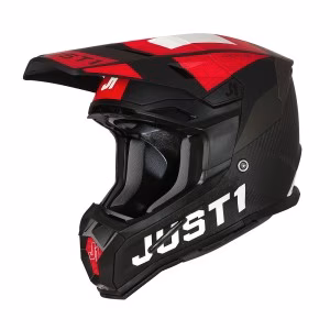 Шолом кросовий Just1 J22 Adrenaline Red Carbon Matt