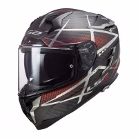 Шолом інтеграл LS2 FF327 CHALLENGER CARBON KONIC MATT RED