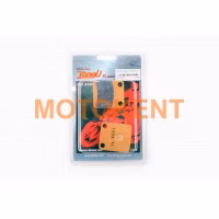 Колодки гальмівні (диск) Zongshen WIND/GY50-80 (жовті) YONGLI PRO