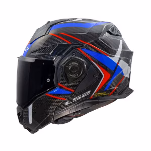 Шолом модуляр LS2 FF901 Advant X C Future 2 Gloss White Blue