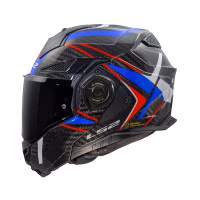 Шолом модуляр LS2 FF901 Advant X C Future 2 Gloss White Blue