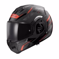 Шолом модуляр LS2 FF906 Advant Kuka Matt Black Red
