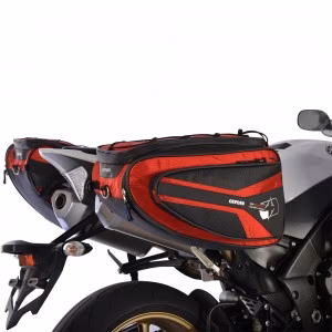 Сумки бічні для мотоцикла Oxford P50R Panniers – Red