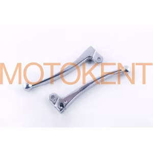 Важелі керма (голі) Suzuki AD50, LETS (барабан/барабан, хром) KOMATCU (mod.A)