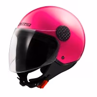 Шолом напівлицевик LS2 OF558 Sphere Lux 2 Solid Fluo Pink