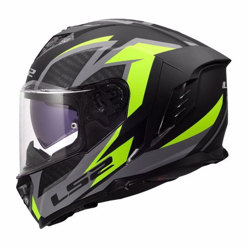 Шолом інтеграл LS2 FF818 Storm 3 Dynamo Matt Black H-V Yellow
