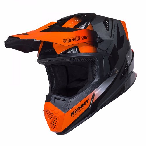 Шолом кросовий дитячий Kenny Track Kid Speed Neon Orange
