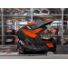 Шолом кросовий NOX N634 Storm Matt Black Neon Orange