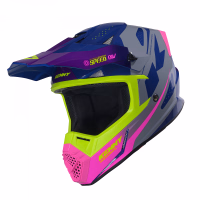 Шолом кросовий Kenny Track Speed Purple Pink
