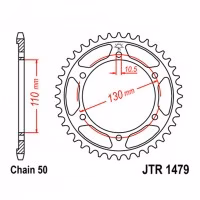 Зірка задня ведена JT JTR1479 Yamaha YZF R1 Thunder Motorcycle
