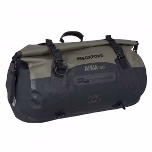 Сумка на хвіст мотоцикла Oxford Aqua T-50 Roll Bag Khaki/Black