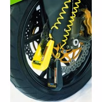 Замок протиугінний на диск Oxford Monster Disc Lock Yellow