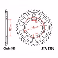 Звезда задняя ведомая JT JTA1303 Honda XL 1000 Varadero Yamaha YZF-R6 Motorcycle