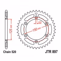 Зірка задня ведена JT JTR897 KTM Husqvarna Husaberg Motorcycle