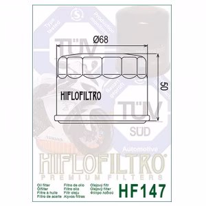 Фільтр масла HIFLO HF147 Kymco Yamaha ATV Scooter