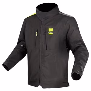 Текстильна мотокуртка LS2 Titanium Man Jacket Black Hi-Vis Yellow
