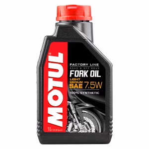 Мастило вилочне Motul FORK OIL FACTORY LINE LIGHT/MEDIUM 7.5W 1L синтетика