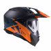 Шолом єндуро Kenny Extreme Petrol Matt Black Orange