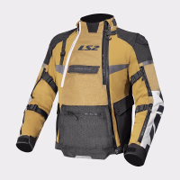 Текстильна мотокуртка LS2 X-Master Man Jacket Sand Black Grey