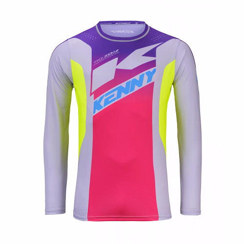 Дитяча джерсі крос-ендуро Kenny Track Zoom Grey Kid Jersey