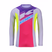 Дитяча джерсі крос-ендуро Kenny Track Zoom Grey Kid Jersey