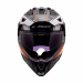 Шолом єндуро LS2 MX702 Pioneer 2 100TH Meridian Matt Black Light Grey Orange