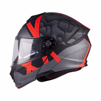 Шолом модуляр MT Genesis R SV Shift B15 Matt Black Red