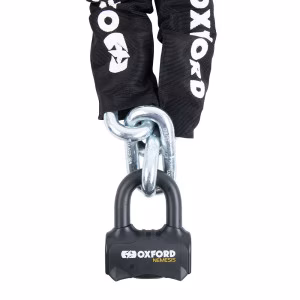 Протиугінний ланцюг із замком Oxford Nemesis Chain Lock 16mm (1.5 м)